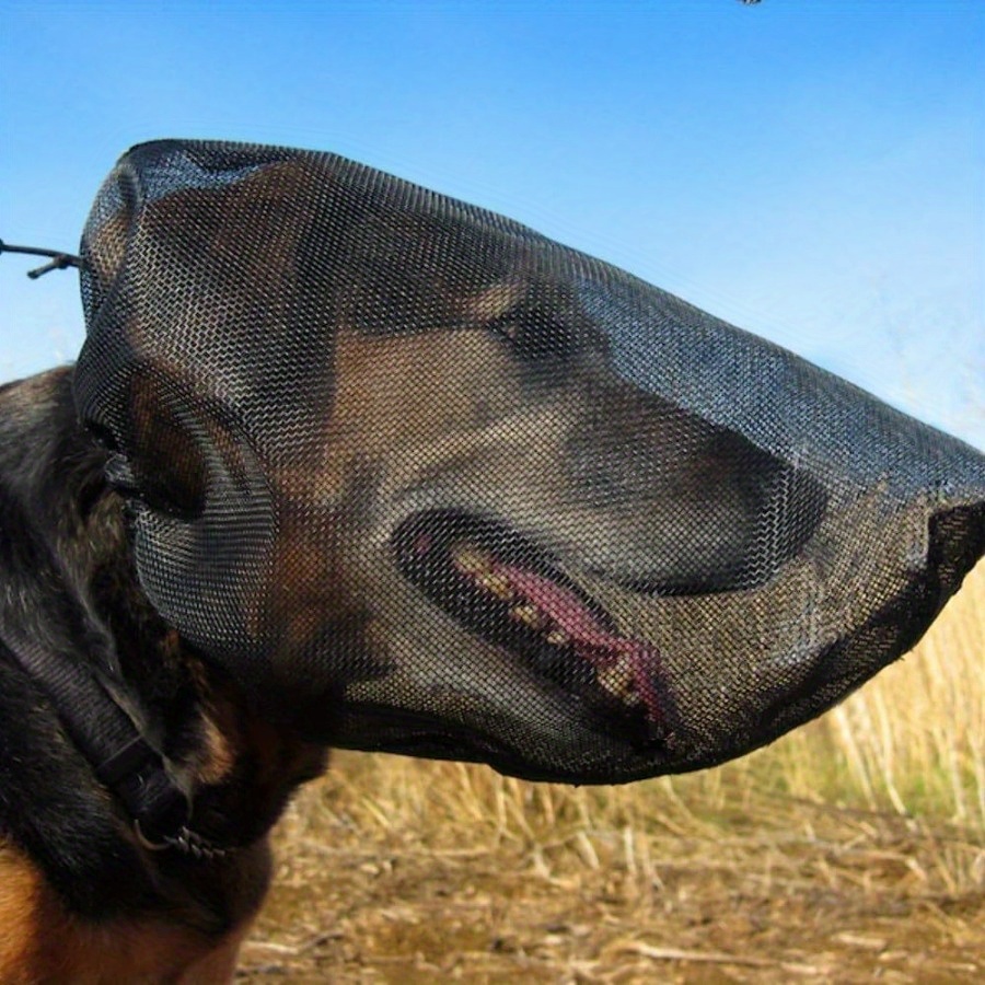 Running Gear Dog - Dog Face Shield Lightweight Mesh Muzzle