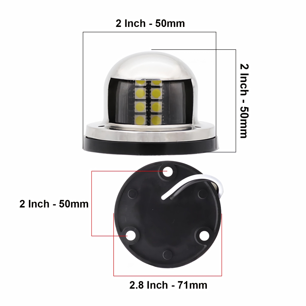 1 Set 12V LED Boat Lights Mari - Running Gear Boat review and price