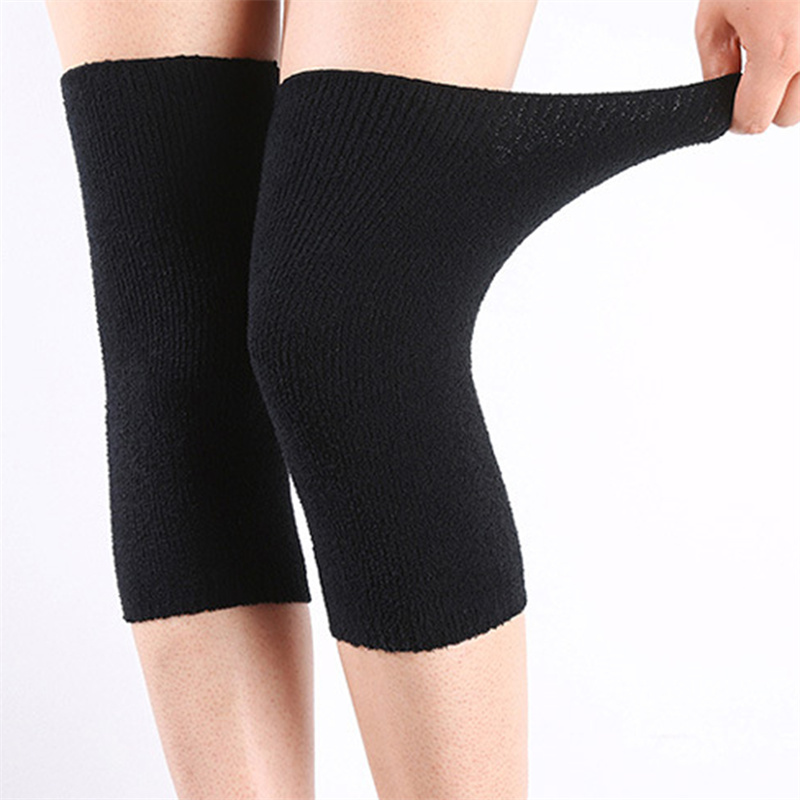 1 Pair Winter Warm Knee Pads B - Running Gear Winter Men review and price