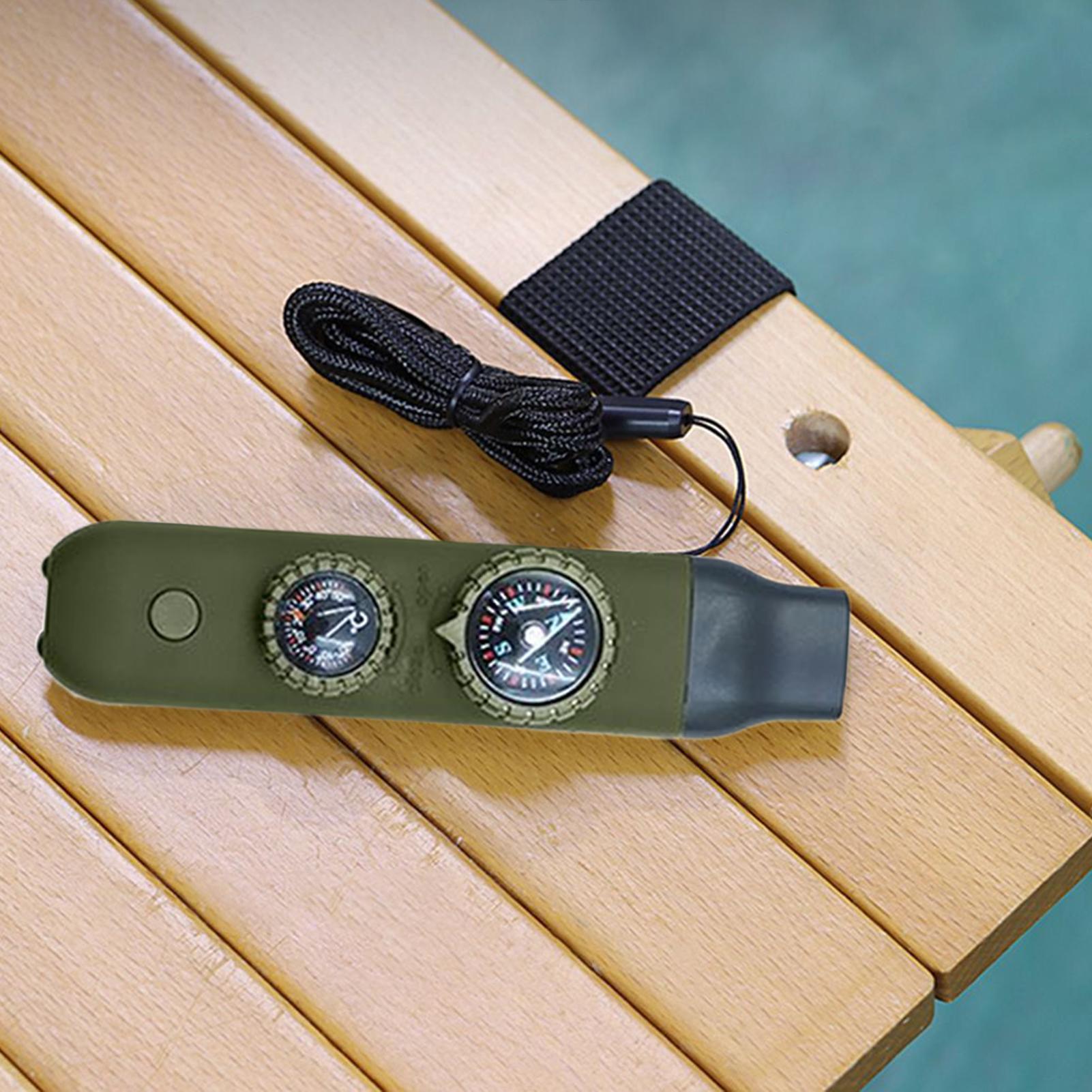 Survival Whistle 7-in-1 Outdoo - Running Gear Boat review and price