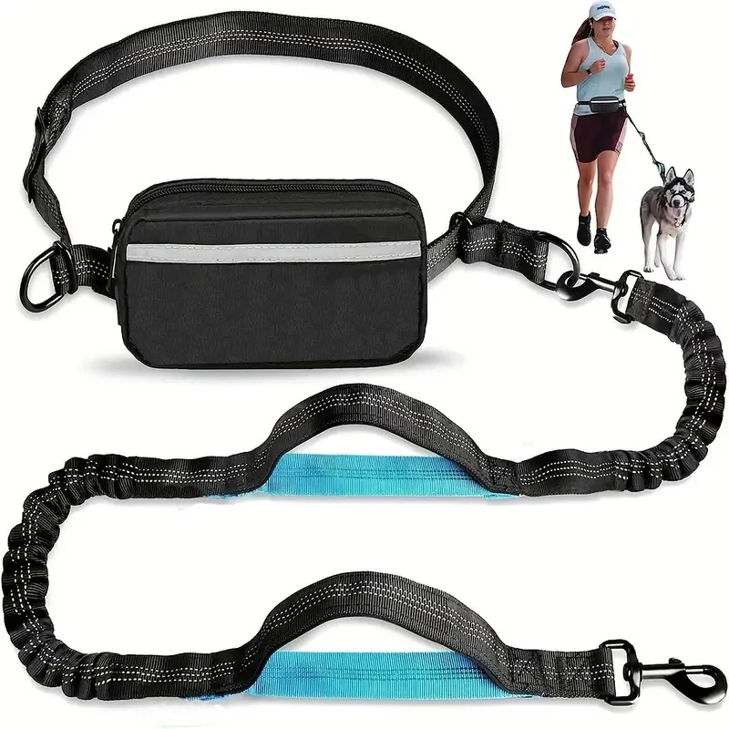 Free Dog Leash with Zipper Pou - Running Gear Dog review and price