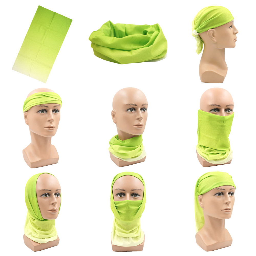 Green Face Bandanas Cover Hiki - Running Gear Parts review and price