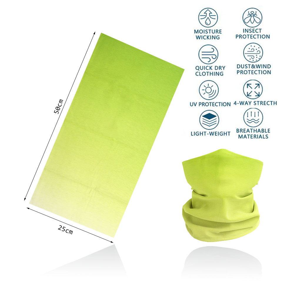 Green Face Bandanas Cover Hiki - Running Gear Parts review and price
