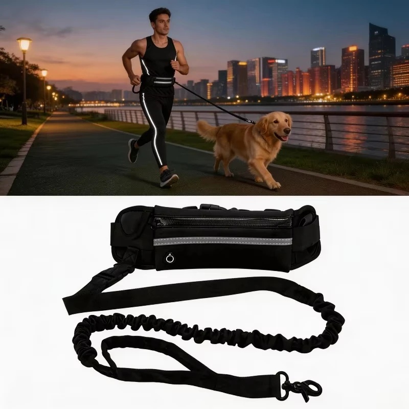 Hands‑Free Reflective Dog Leas - Running Gear Dog review and price
