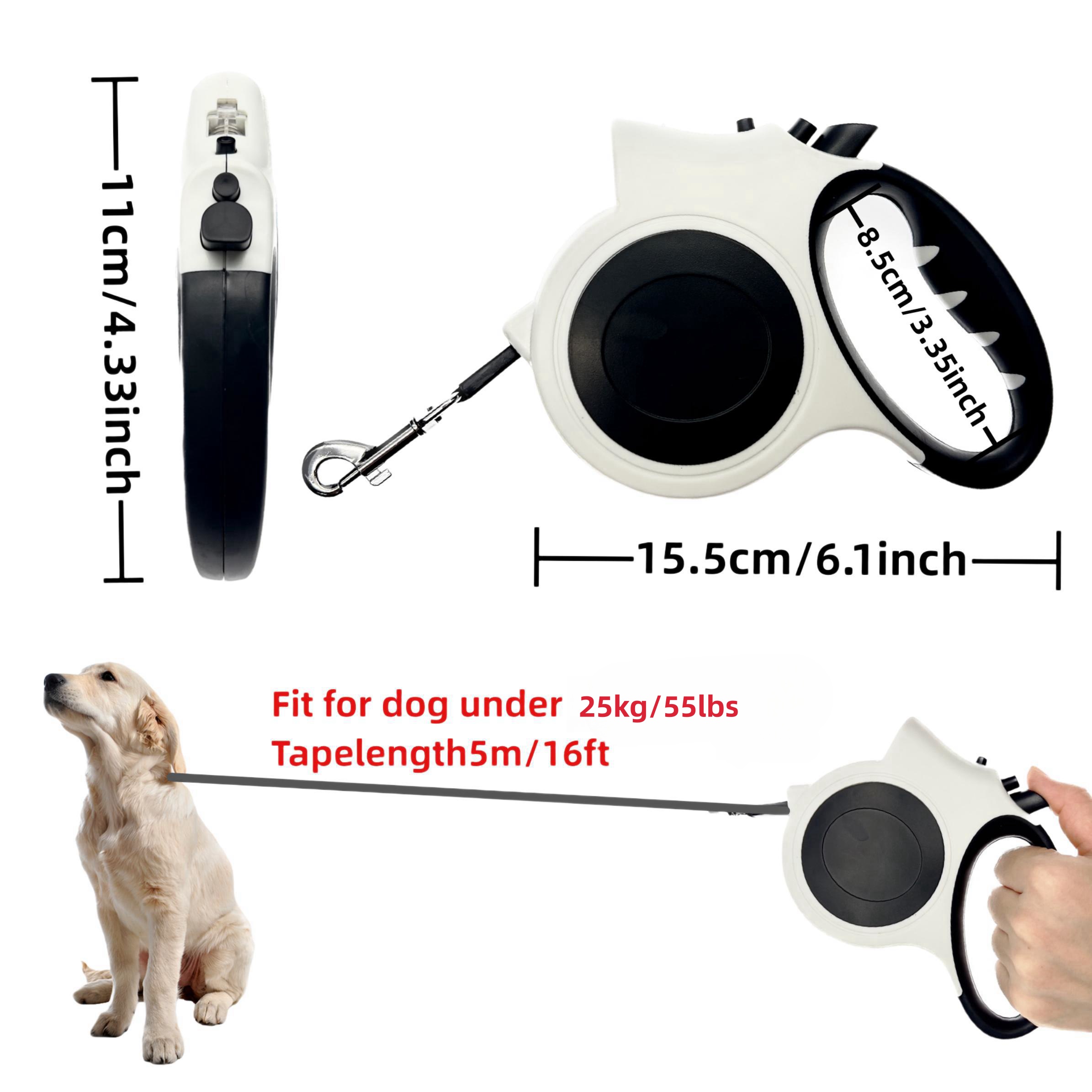 1pc Illuminated Retractable Do - Running Gear Dog review and price