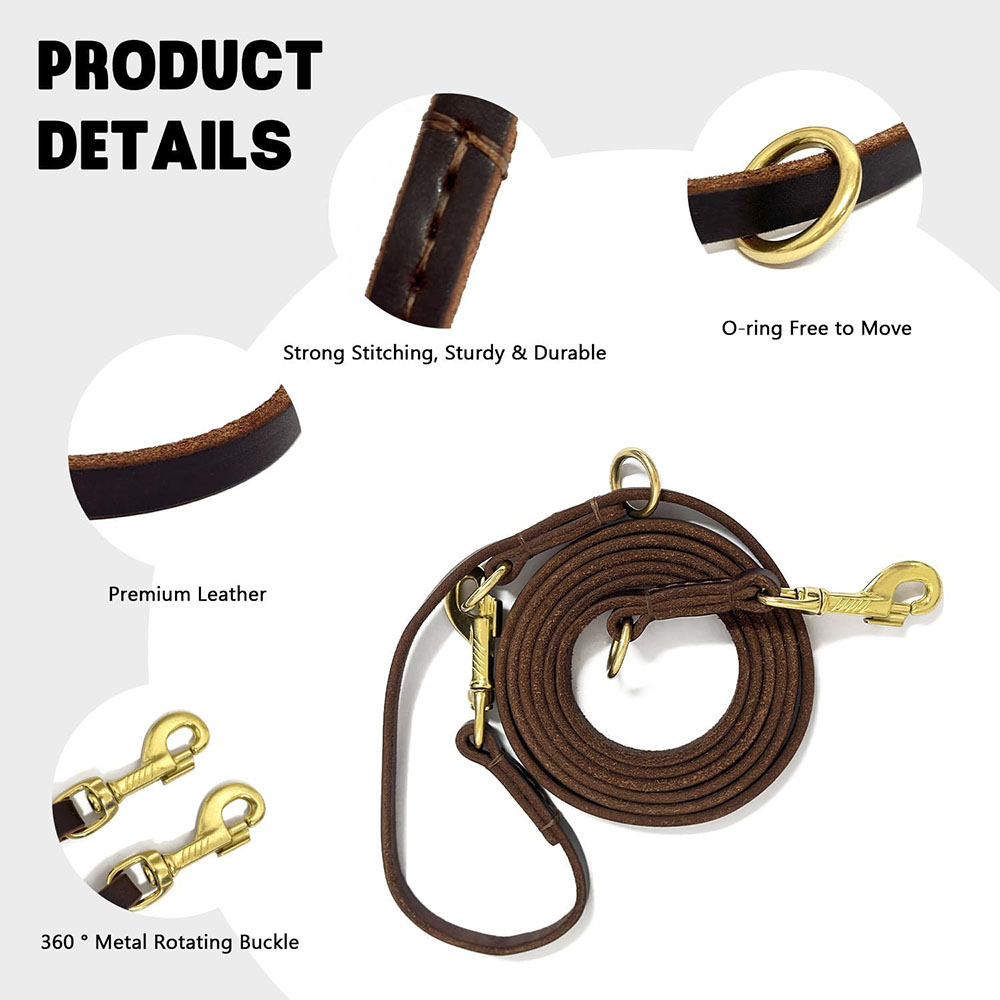 Multi Function Leather Dog Lea - Running Gear Dog review and price