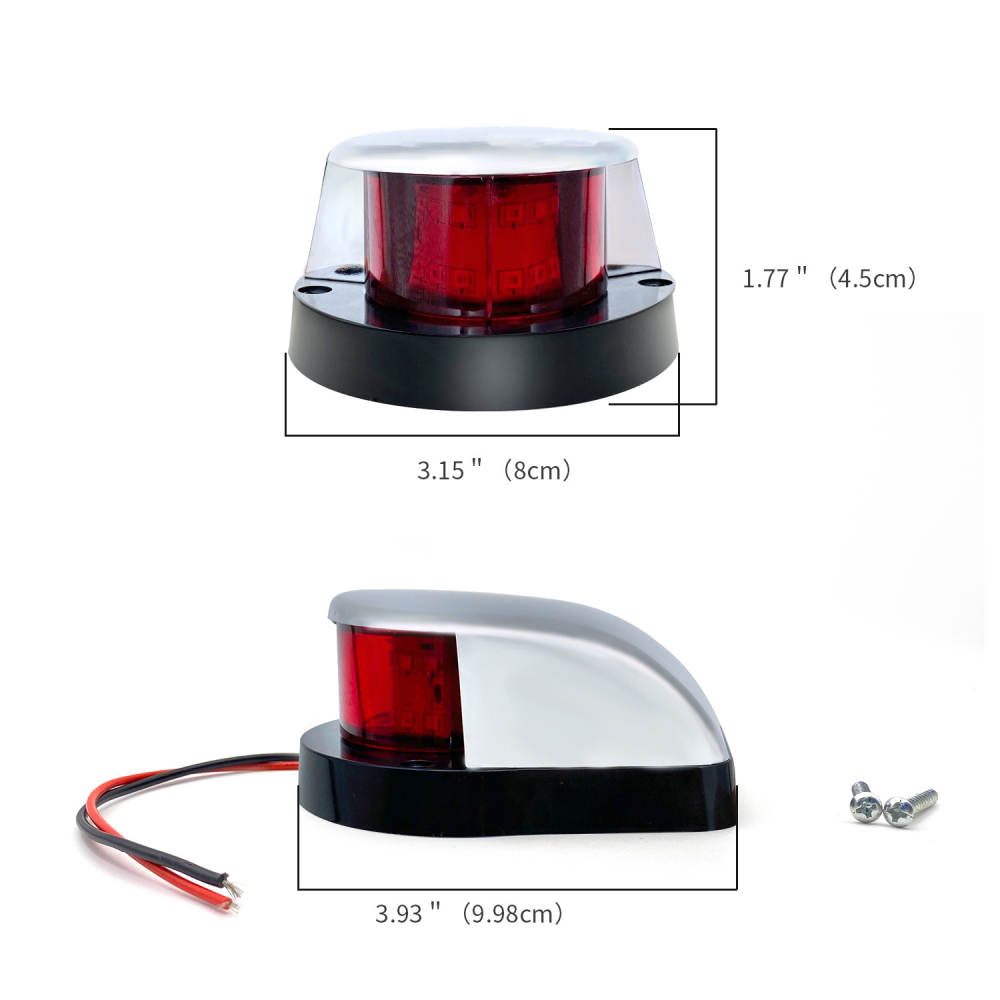 1 Set Red Green Running Lights - Running Gear Boat review and price
