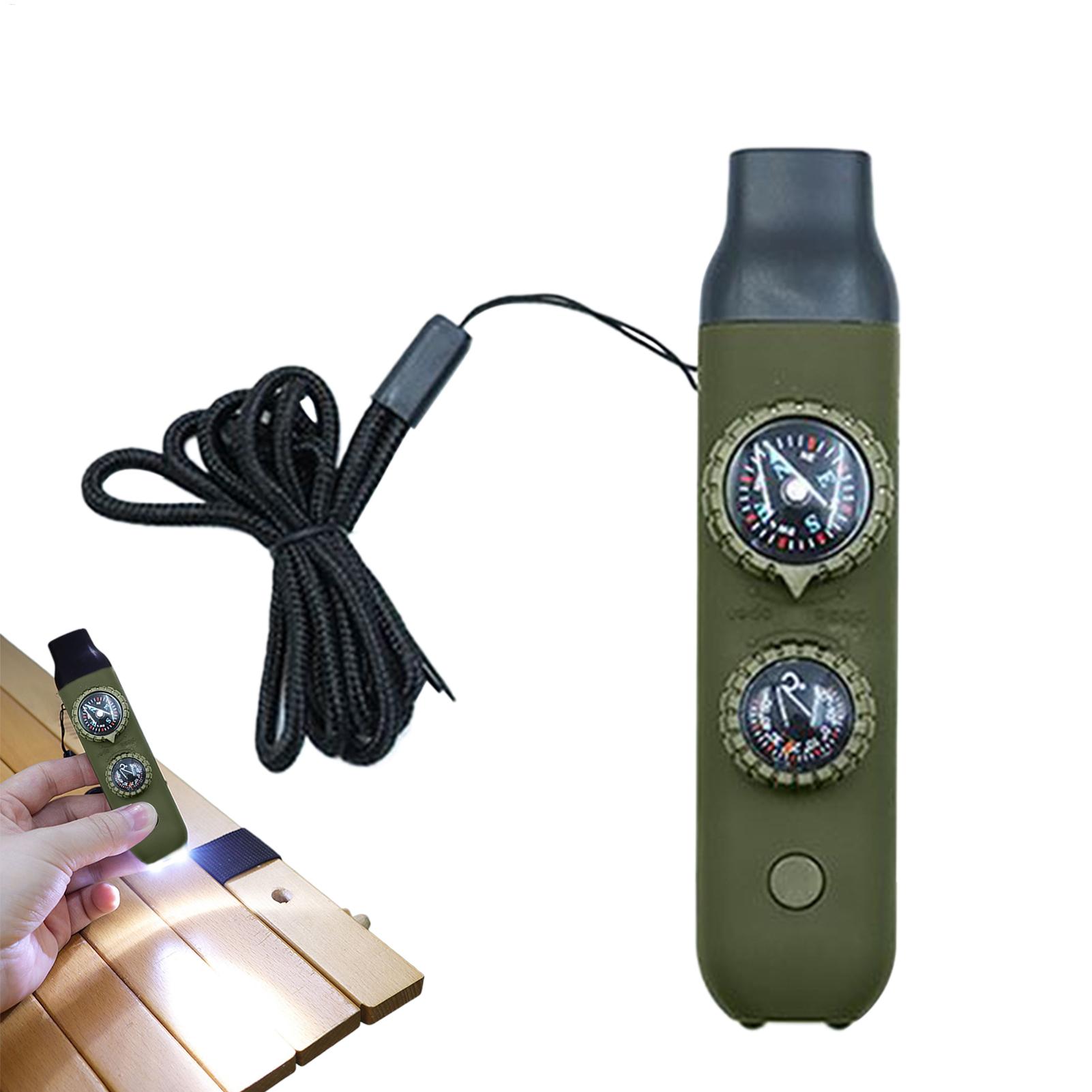7-in-1 Survival Whistle with L - Running Gear Boat review and price