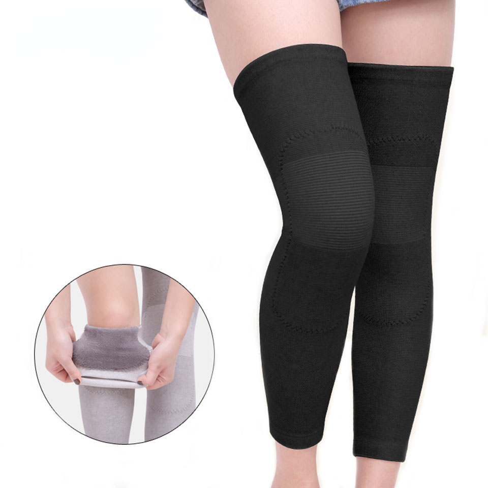 1Pair Long Winter Warm Knee Pa - Running Gear Winter Men review and price