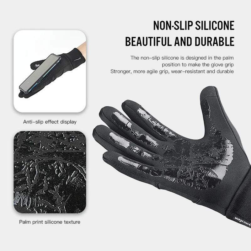 Winter Cycling Gloves for Men  - Running Gear Winter Men review and price