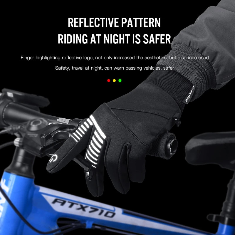 Winter Cycling Gloves for Men  - Running Gear Winter Men review and price