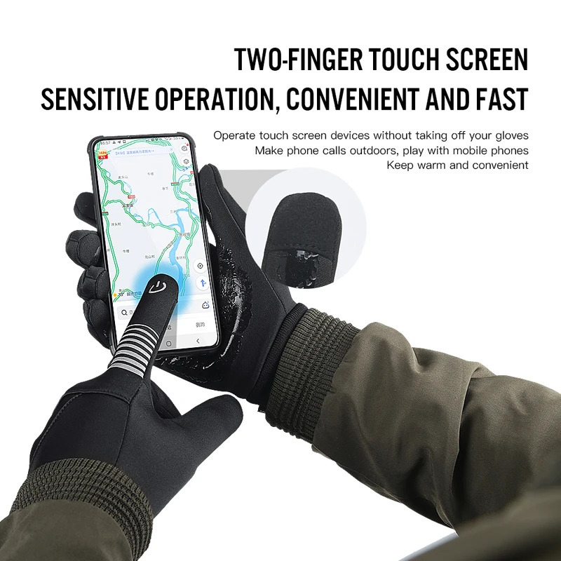 Winter Cycling Gloves for Men  - Running Gear Winter Men review and price
