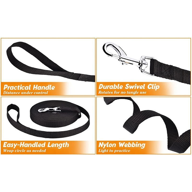 Durable Nylon Dog Leash for Sm - Running Gear Dog review and price
