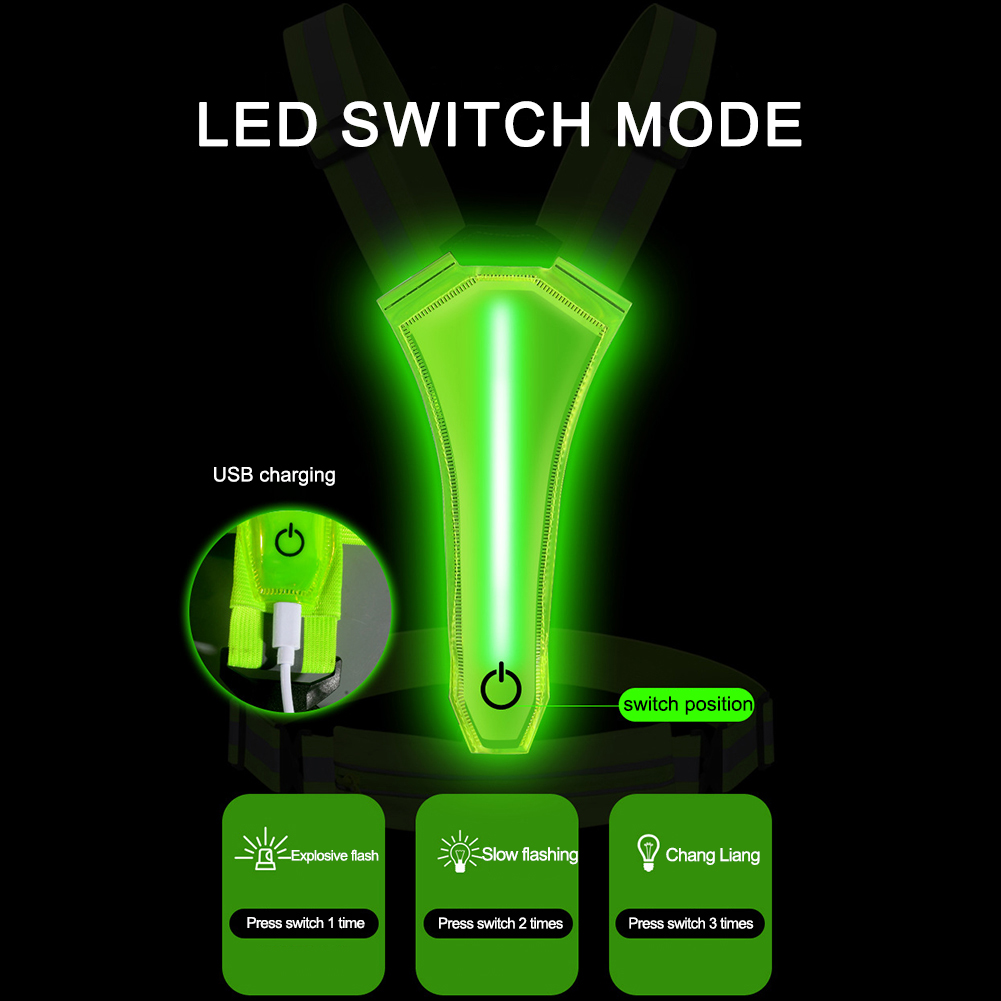 LED Reflective Vest Running Ge - Running Gear Winter Men review and price
